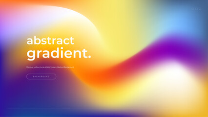 Colorful gradient background abstract vibrant