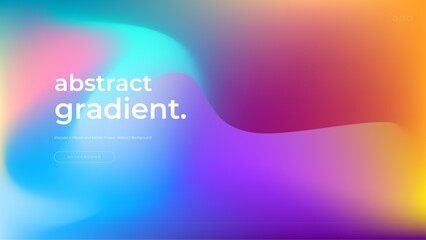Colorful modern abstract gradient background