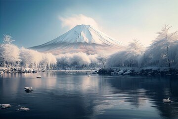 富士山が見える日本の風景（春・秋・冬・夕焼け・夜景）