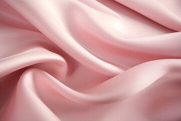 Soft pink fabric texture. Generative AI