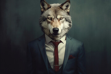 AI, wolf in the suit