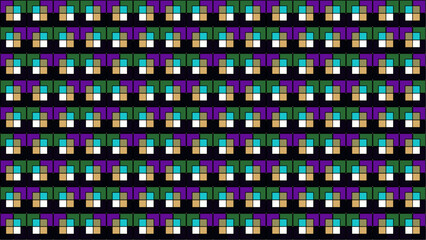 Squares Fabric Pattern Background Wallpaper