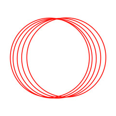 red hand drawn circle for highlighting text