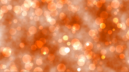 abstract blurred circular bokeh lights background