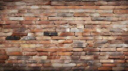 Obraz premium texture mur de briques, généré par IA