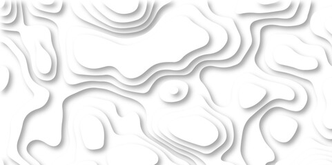 Abstract lines background. Topo contour map on white background, Topographic contour lines vector map seamless pattern vector illustration. Topographic map. Geographic mountain relief. 