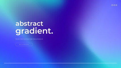 Vector abstract blue purple and green blend gradient background