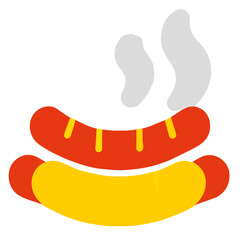 hot dog illustration