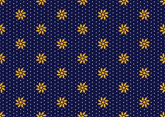 Geometrics ethnic pattern floral neck embroidery. Design for background, wallpaper, fabric, clothing, carpet, scarf and wrapping. Abstract background. Vector illustration.