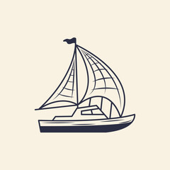 Nautical emblems for t-shirt, banner, poster design. Anchor, Sea Wheel, Lighthouse icons. Trendy Hipster design. Marine labels templates. 