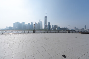 shanghai city skyline