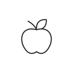 Apple icon. Symbol modern, simple, vector, icon for website design, mobile app, ui. Vector Illustration