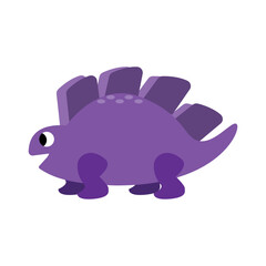 Cute Baby Dinosaur Illustration