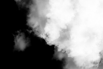 Tło, chmury, dym, białe i czarne	
