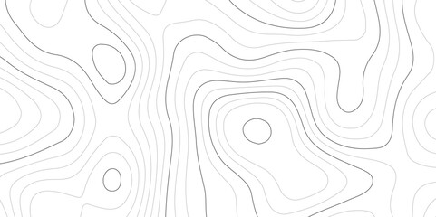 Abstract topographic wavy curve line background. Topography map pattern, Geographic wavy curved relief. Topographic lines background. Vector illustration.