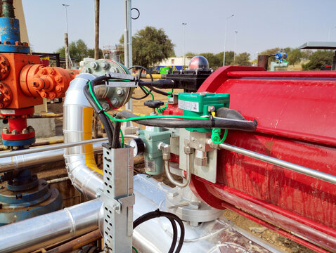 SOV and Limit switch for ESD valve
