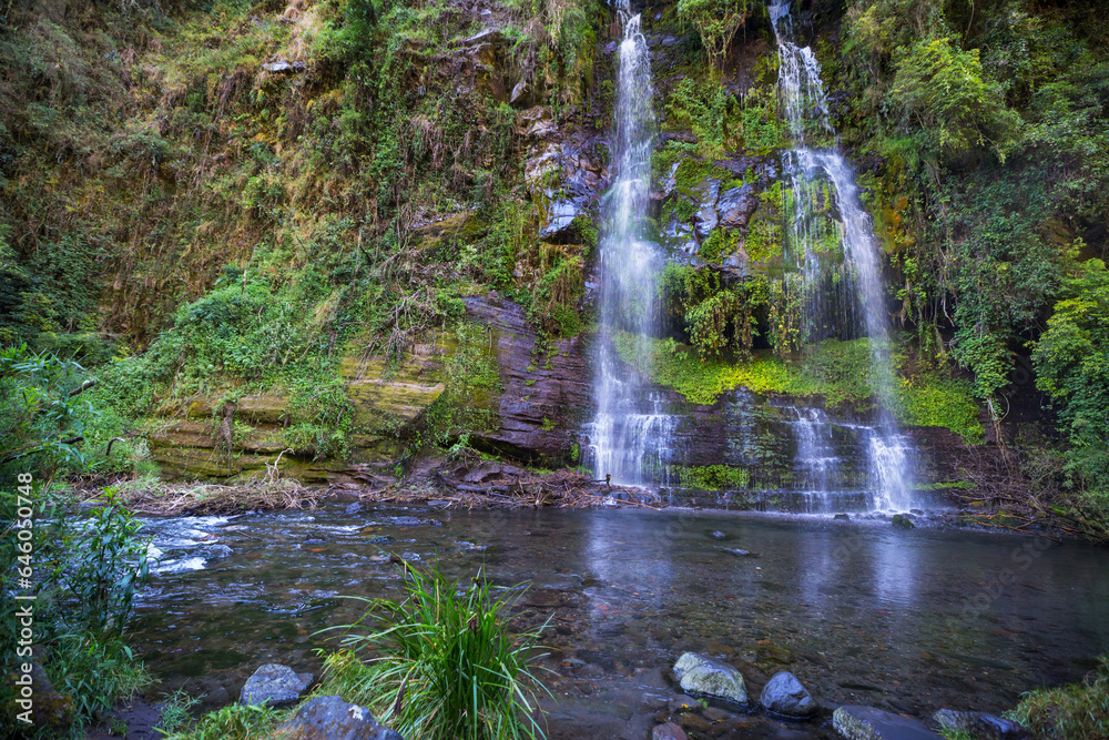 Canvas Prints waterfall in ecuador