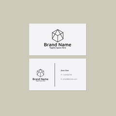 Business card mockup