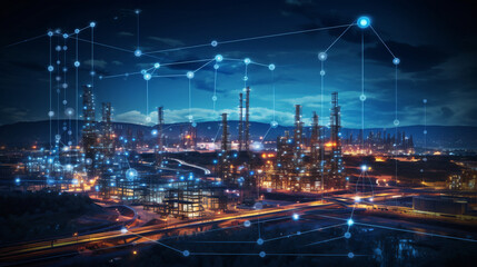 Analysts and energy experts using AI algorithms and data analytics to forecast energy demand patterns, helping utilities plan for peak usage periods - obrazy, fototapety, plakaty