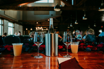 glass of wine