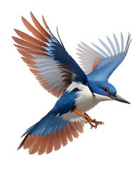 Obraz premium Amazing Bird On Forest AI Generated