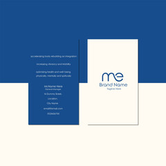 Business card mockup