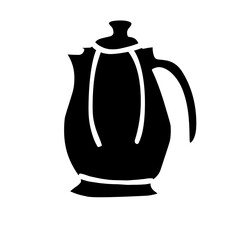 kettle silhouette icon