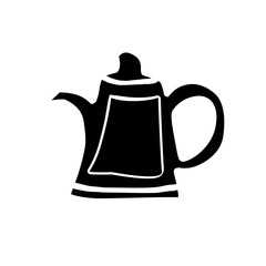 kettle silhouette icon