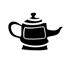 kettle silhouette icon