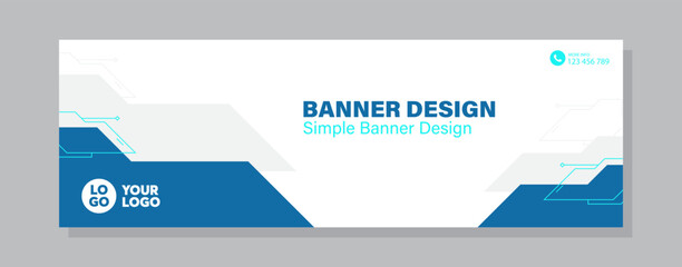 Modern banner in futuristic style.web banner templates, information protection, big data, Scientific, technology and technical concept.