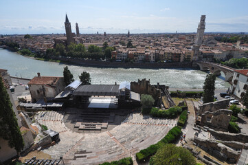 Roman Theatre in Verona - 646059303