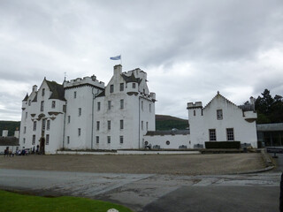 Fototapeta na wymiar Blair Castle in Blair Atholl