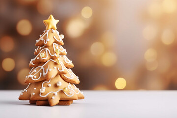 christmas tree-shaped cookies