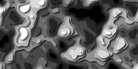 paper cut 3d render topography abstract ,beautiful color palette colors, waves and layers, flat fiber structures, holes, macro texture digital art ,background for desktop, vector illustration