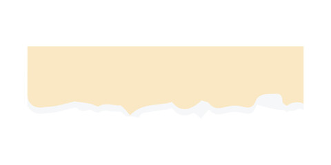 Turn Paper Illustration. Sticky notes, shreds of notebook pages. Vector illustration.