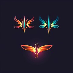 Obraz premium Free Bee queen Logo Design for Your Business Generative AI