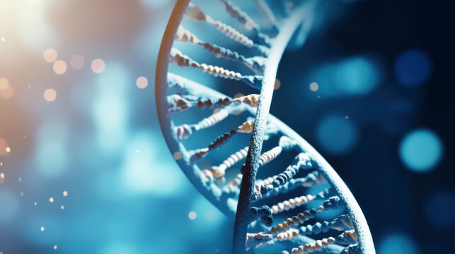 Science Molecule  DNA gene  spiral molecule structure, genetics, biotechnology and medical research, human cell structure, biology, biochemistry