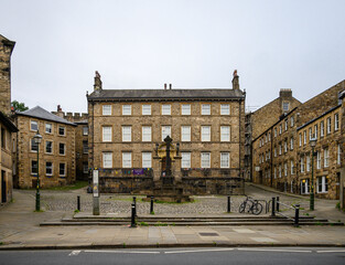 The Judges' Lodgings, formerly a town house and now a museum, is located between Church Street and Castle Hill, Lancaster, Lancashire, England.