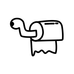 tissue line icon