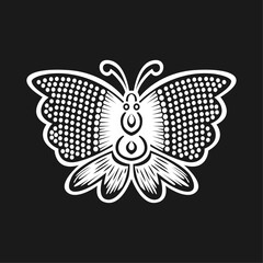 Javanese Batik icon Seamless Pattern vector image