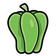 ポップなピーマン