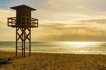 Quitapellejos Beach, Andalucia Spain - obrazy, fototapety, plakaty