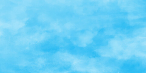 fresh and shiny blue sky background with tiny clouds, clear and panorama view of clouds in the blue sky,  Horizon Spring Sky cloudscape in blue, clouds floating in the air on blue sky.