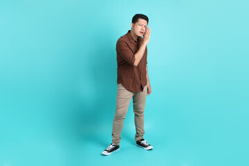 Naklejka premium Young Adult Asian Man