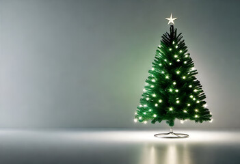 christmas tree on a white background