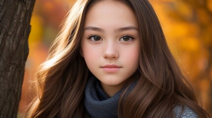 Fototapeta premium portrait of a girl