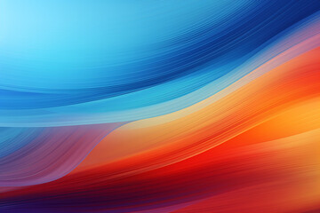 multi-colored abstract background, smooth lines, waves, rainbow color,AI_Generated