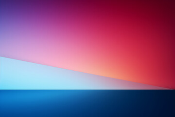 AI Generated, multi-colored abstract background, smooth lines, waves, rainbow color,