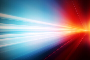 AI Generated, multi-colored abstract background, smooth lines, waves, rainbow color,