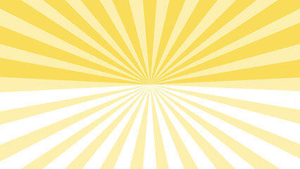 Rays white and yellow as background